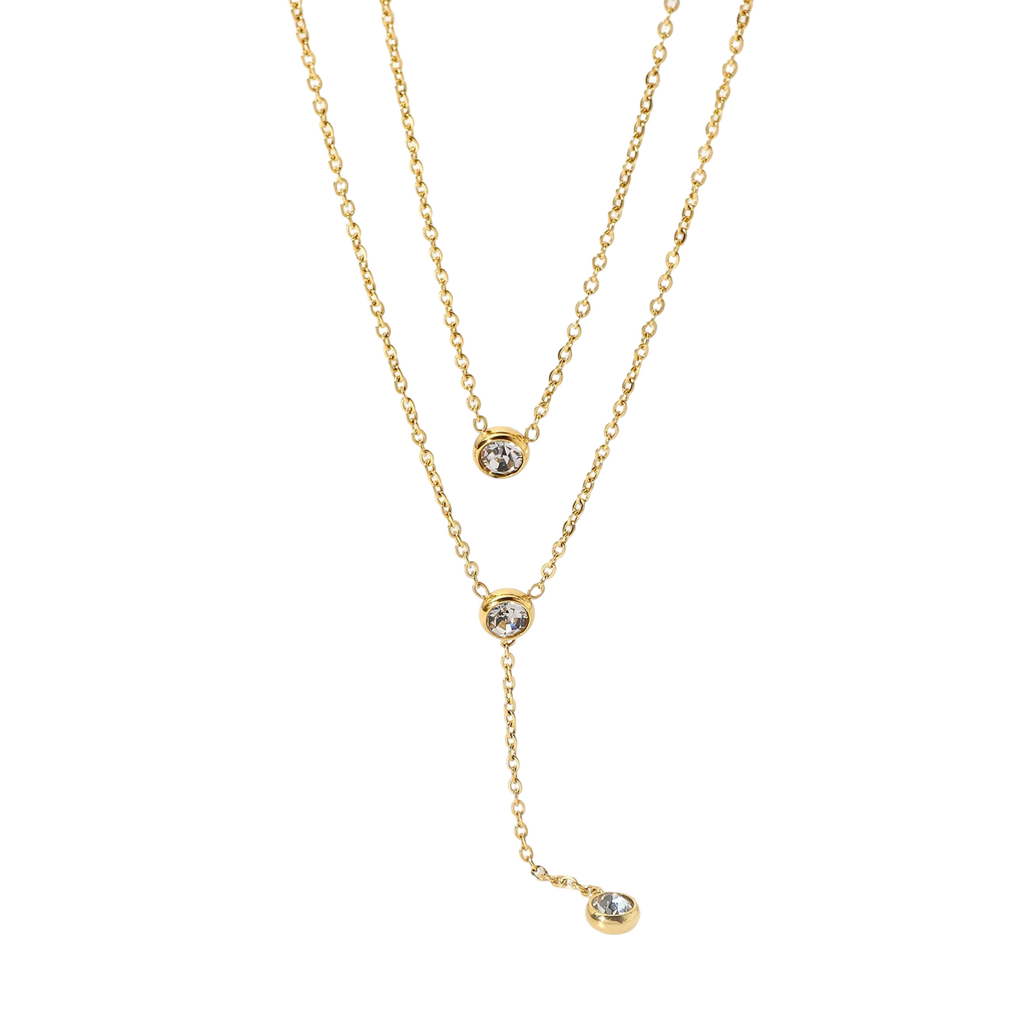 Drop Dot Necklace