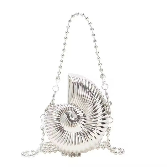 Beach Blush Clutch (Silver)